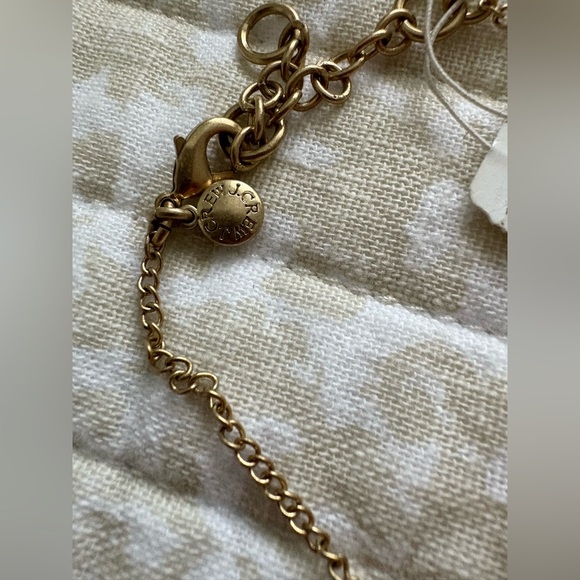 J. Crew Pastel Brulee Mixed Crystal Stone Petal Cluster Necklace - Picture 5 of 12